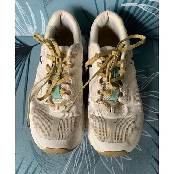 On Cloud Cloudrunner 2 white Running Sneakers Gym Shoes men’s 7 women 8.5 main image 8